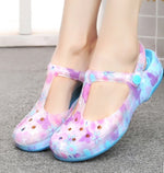 Women’s Printed Jelly Sandals – Summer Beach Shoes: