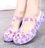 Women’s Printed Jelly Sandals – Summer Beach Shoes: