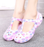 Women’s Printed Jelly Sandals – Summer Beach Shoes: