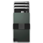 Ultra-Thin Aluminum Card Holder Wallet – RFID-Blocking, Minimalist & Expandable (for Men)