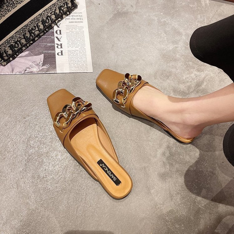 Fashion Street Wear Lazy Sandals
