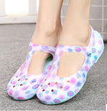 Women’s Printed Jelly Sandals – Summer Beach Shoes: