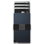 Ultra-Thin Aluminum Card Holder Wallet – RFID-Blocking, Minimalist & Expandable (for Men)