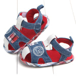 Summer new canvas magic sandals