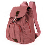 Vintage Canvas School Backpack
