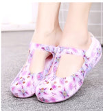Women’s Printed Jelly Sandals – Summer Beach Shoes: