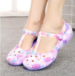 Women’s Printed Jelly Sandals – Summer Beach Shoes: