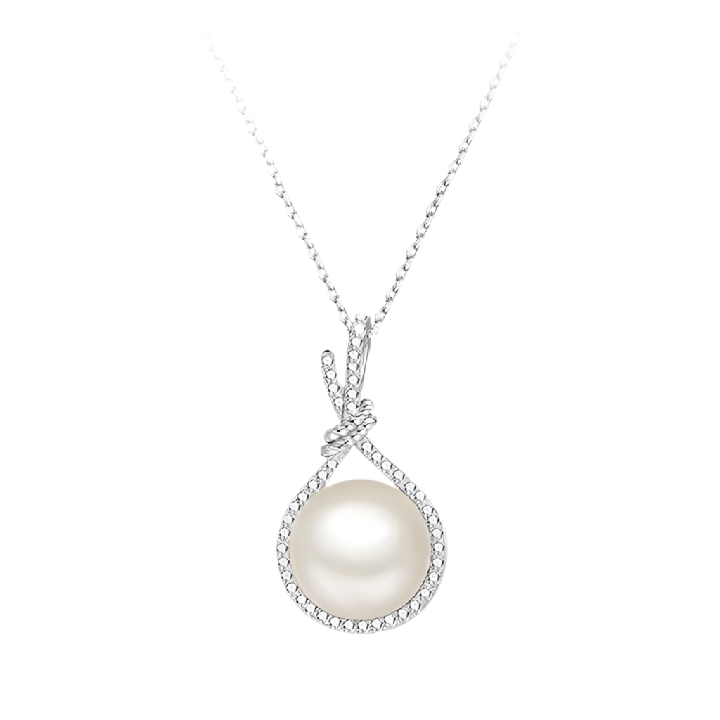 Natural Shell Pearls Pendant Necklace