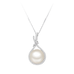 Natural Shell Pearls Pendant Necklace