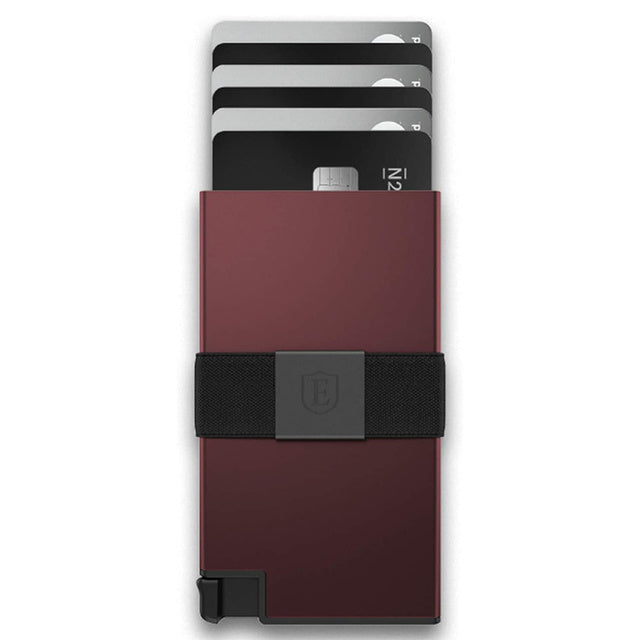 Ultra-Thin Aluminum Card Holder Wallet – RFID-Blocking, Minimalist & Expandable (for Men)