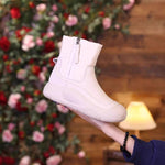 Waterproof Winter Plush Snow Boots Skin