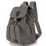 Vintage Canvas School Backpack