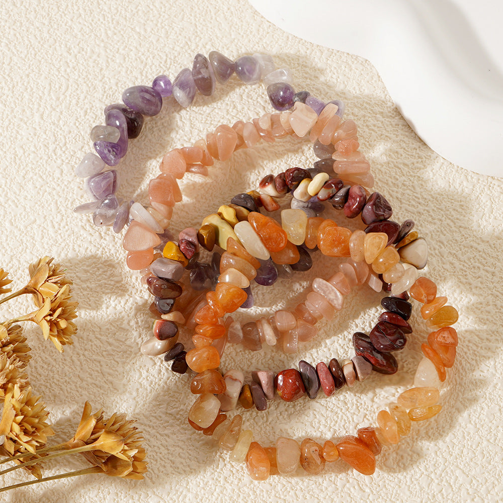 Rough Crystal Mineral Stone Women's Bracelet