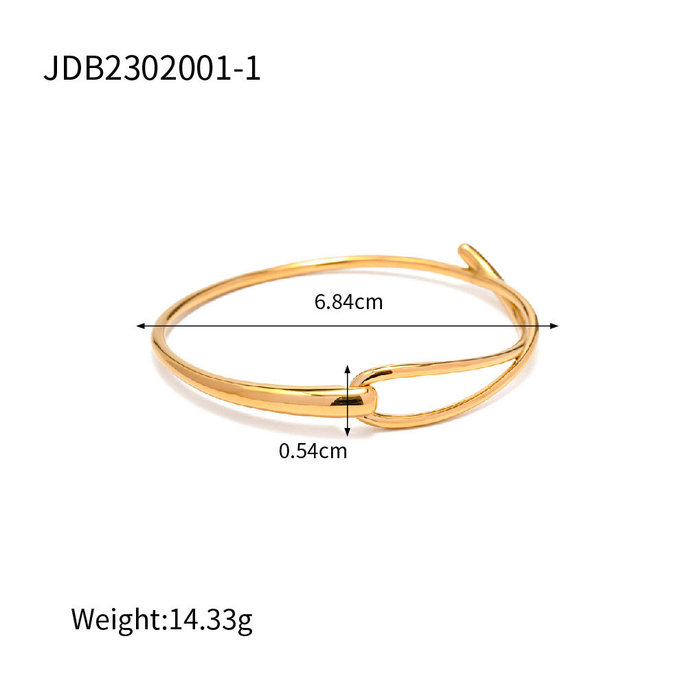 Fashion Simple Stainless Steel Bracelet